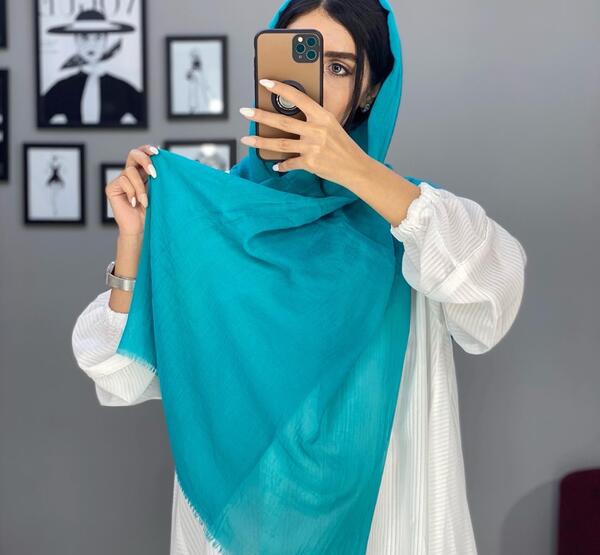عکس شال نخی ساده