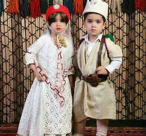 عکس لباس قشقایی بچه گانه