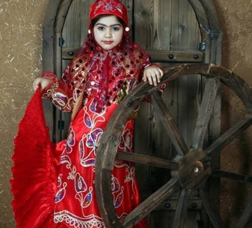 عکس لباس قشقایی بچه گانه