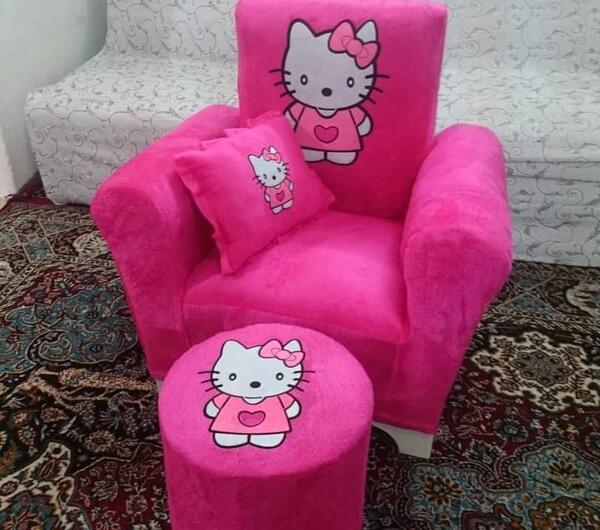 عکس مبل دخترانه بچه گانه