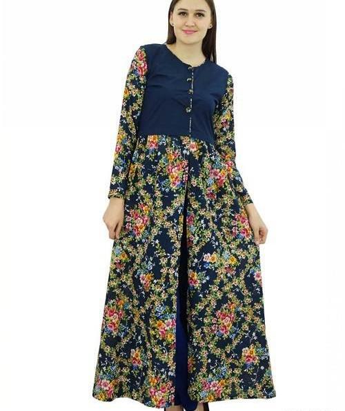 عکس پیراهن نخی زنانه