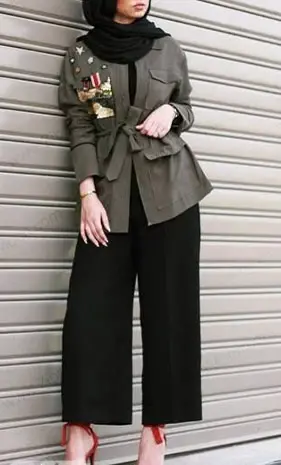 عکس شلوار گشاد بیرونی
