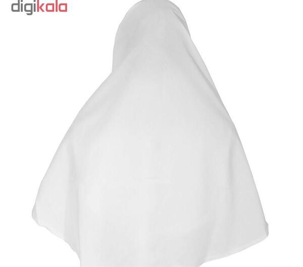 عکس پرسنلی با مقنعه سفید