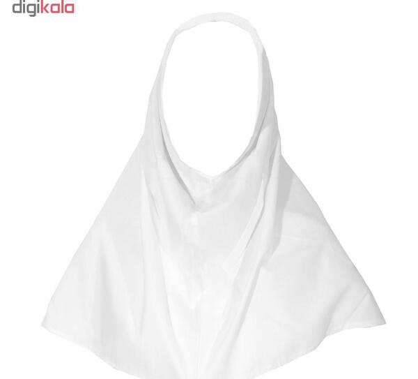 عکس پرسنلی با مقنعه سفید