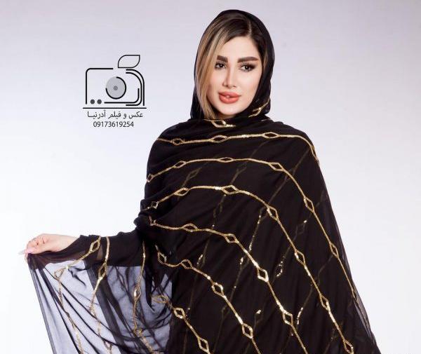 عکس چادر قلاب دوزی بندری