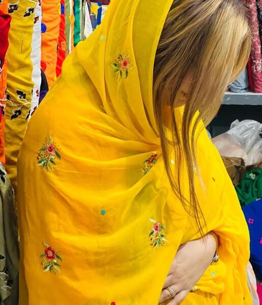 عکس چادر قلاب دوزی بندری