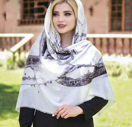 عکس شال دخترانه مشکی