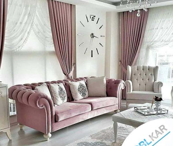 عکس مبل با پارچه جاسمین