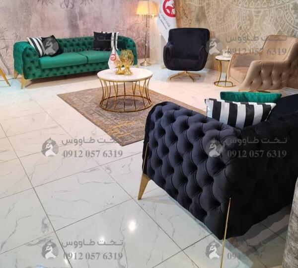 عکس مبل با پارچه جاسمین