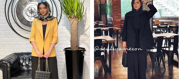 عکس شلوار بوت کات پارچه ای