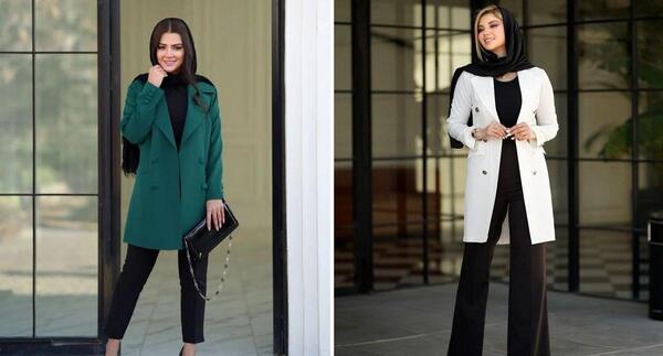عکس شلوار بوت کات پارچه ای