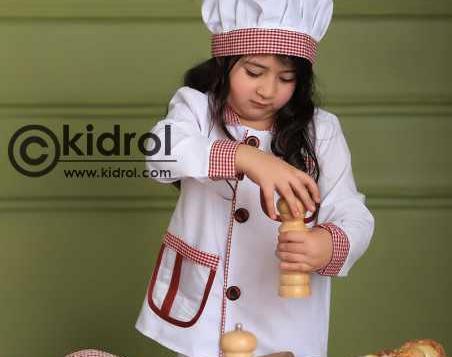 عکس لباس آشپزی دخترانه