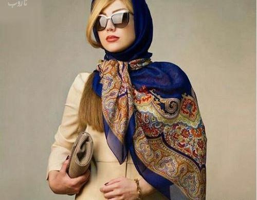 عکس روسری زیبا و شیک