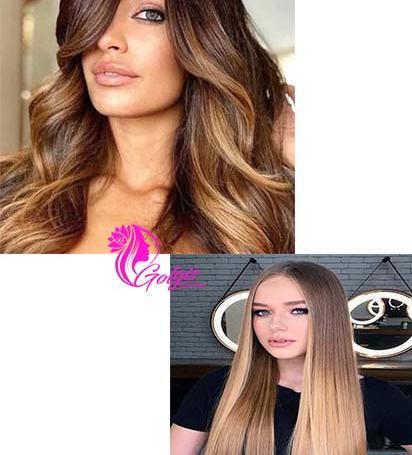 عکس بافت با مو اضافه