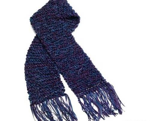 عکس شال گردن بافتنی