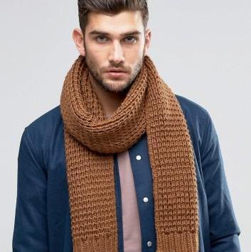 عکس شال گردن بافتنی