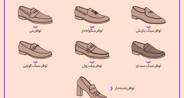 عکس کفش لوفر