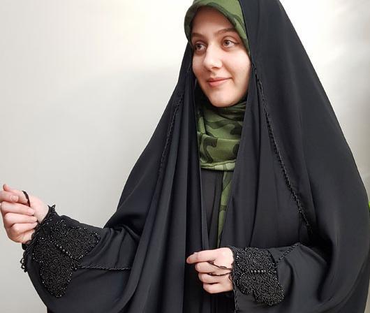 عکس چادر شالدار جدید