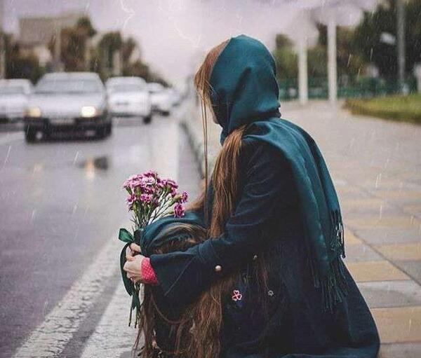 عکس بارانی بهاری