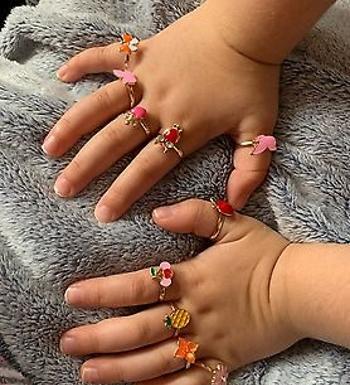 عکس انگشتر بچه گانه