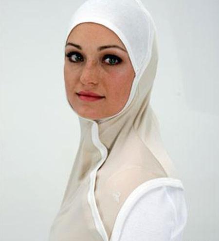 عکس مقنعه بافتنی