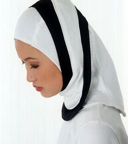 عکس مقنعه بافتنی