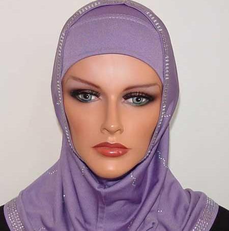 عکس مقنعه بافتنی