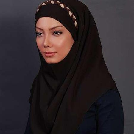 عکس مقنعه بافتنی
