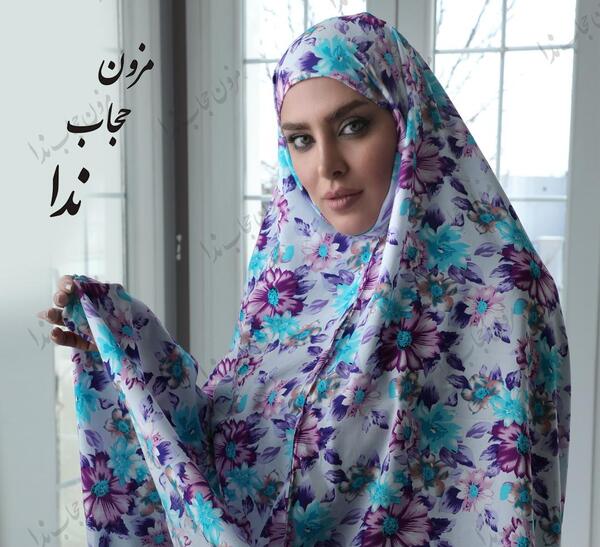 عکس چادر نماز گل گلی