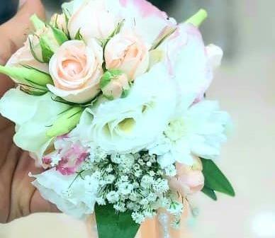 عکس دستبند گل برای عروس
