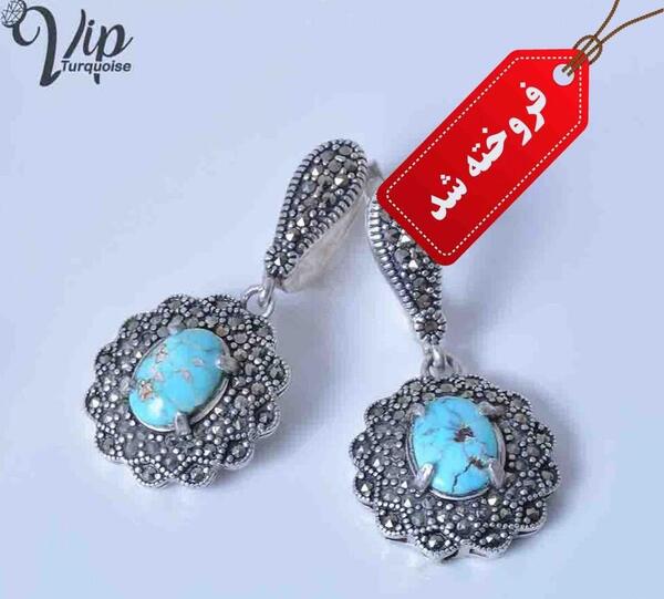 عکس گوشواره فیروزه