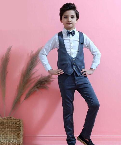 عکس ست جلیقه و شلوار پسرانه
