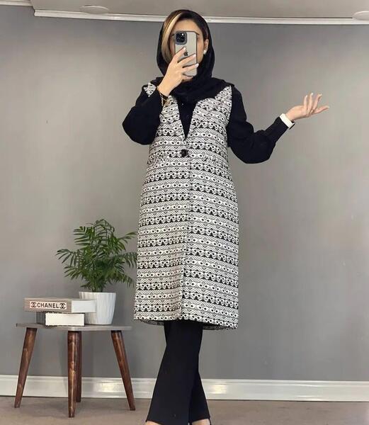 عکس سارافون طرح دار