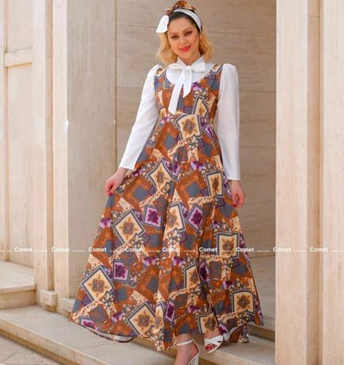 عکس سارافون طرح دار