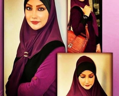 عکس رنگ مقنعه
