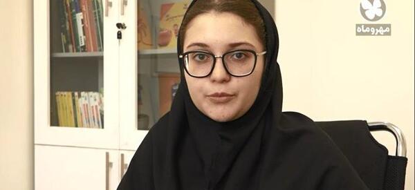 عکس سارا همتی رتبه 1 کنکور