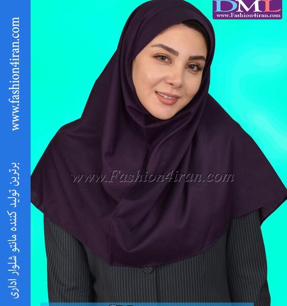 عکس مقنعه بنفش