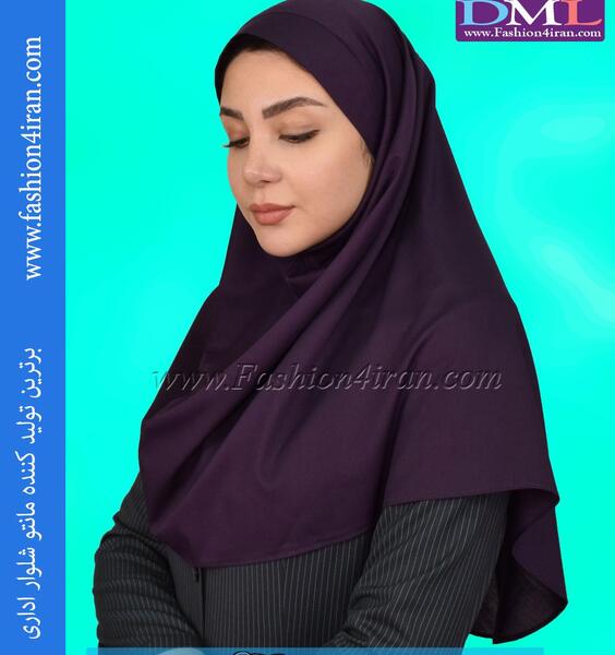 عکس مقنعه بنفش