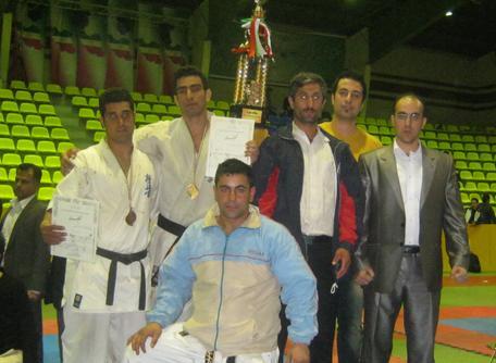 عکس کمربند آبی کاراته
