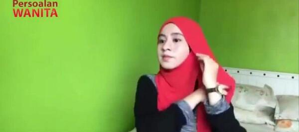 عکس بستن روسری عربی