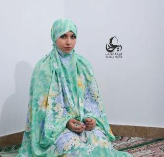 عکس چادر نماز آستین دار