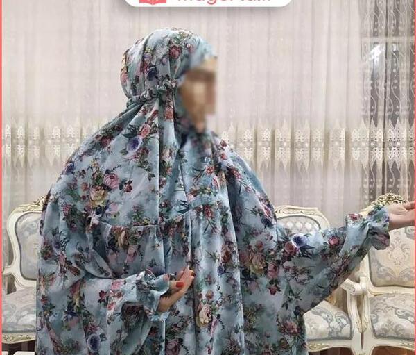 عکس چادر نماز آستین دار