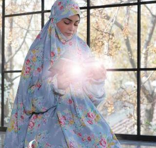 عکس چادر نماز آستین دار