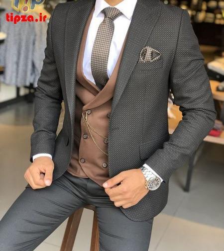 عکس کت شلوار و جلیقه پسرانه