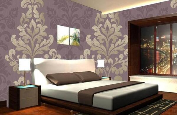 عکس کاغذ دیواری اتاق خواب