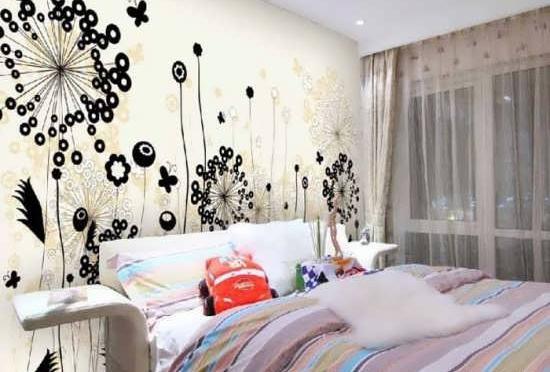 عکس کاغذ دیواری اتاق خواب