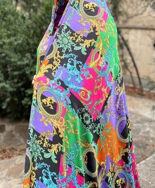 عکس چادر رنگی دخترانه
