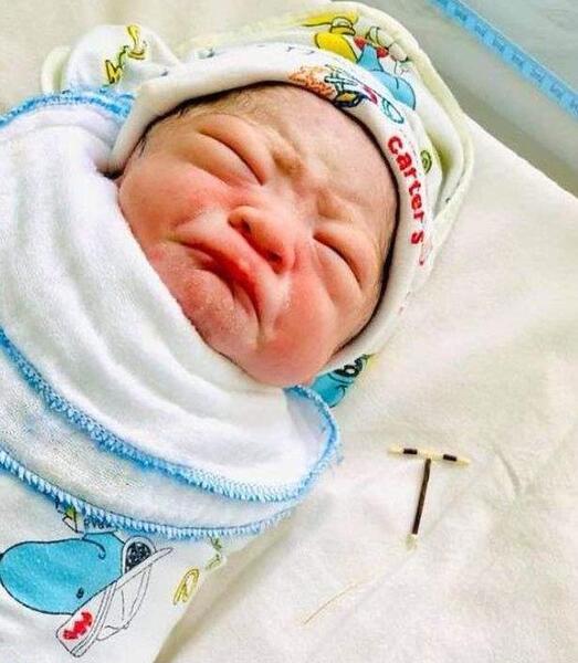 عکس لباس نوزاد تازه به دنیا امده