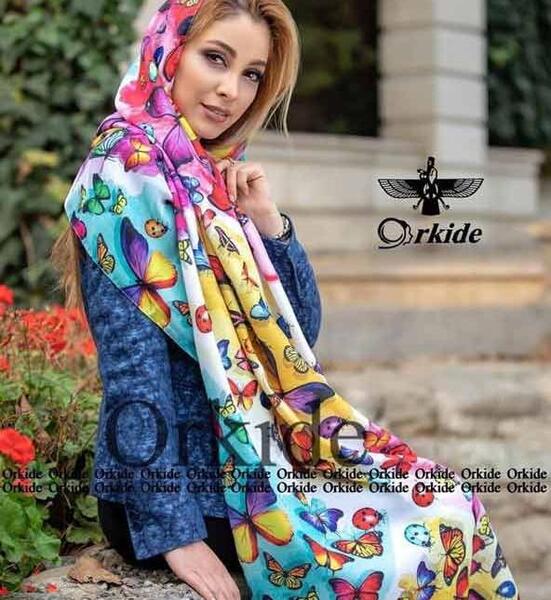 عکس روسری نخی شیک