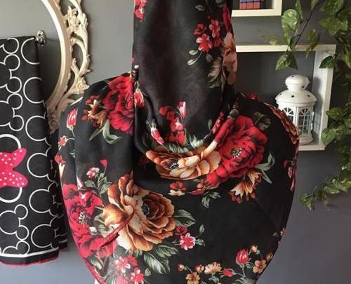 عکس روسری گلدار